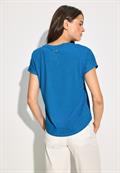 azure blue melange