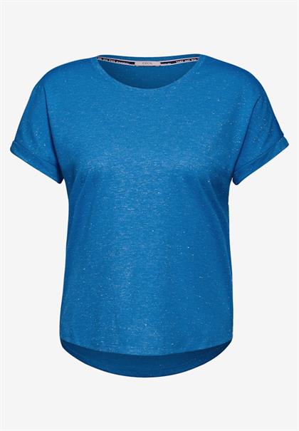 azure blue melange
