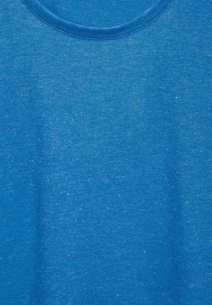 azure blue melange