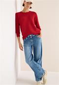 B303295 fiery red heather melange