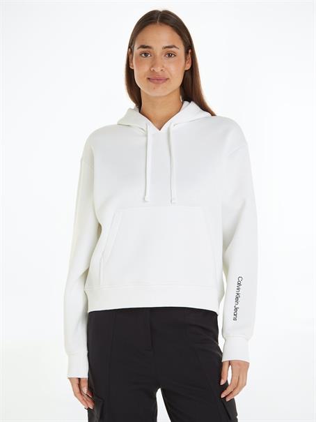 BACK DIAMOND GRAPHIC HOODIE bright white