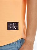 BADGE ROUND HEM TEE crushed orange
