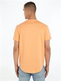 BADGE ROUND HEM TEE crushed orange