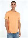 BADGE ROUND HEM TEE crushed orange