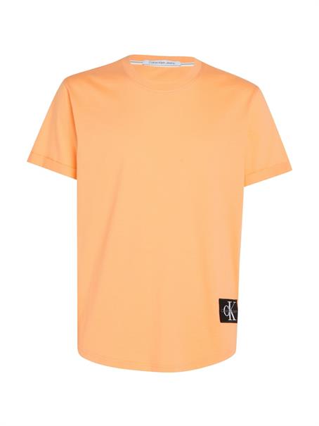 BADGE ROUND HEM TEE crushed orange