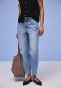 Barrel Leg Jeans light blue washed