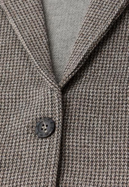 Basic Blazer darkest brown