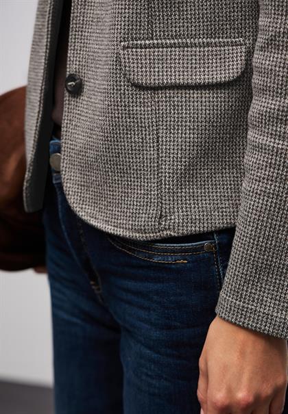 Basic Blazer darkest brown