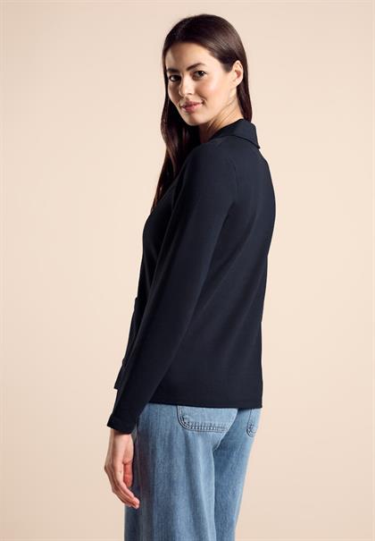 Basic Blazer deep blue