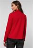 Basic Blazer in Unifarbe strong red