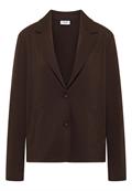 Basic Blazer mit Reverskragen macchiato brown