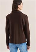 Basic Blazer mit Reverskragen macchiato brown