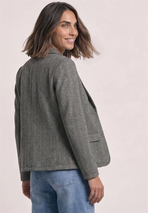 basic-blazer-mit-reverskragen-und-dessin-black