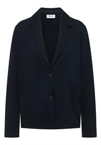 Basic Blazer mit Reverskragen universal blue