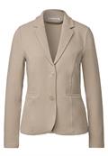 Basic Blazer mit Struktur morning beige
