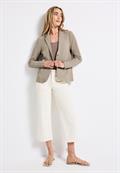 Basic Blazer mit Struktur morning beige