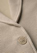 Basic Blazer mit Struktur morning beige