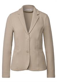 Basic Blazer mit Struktur morning beige