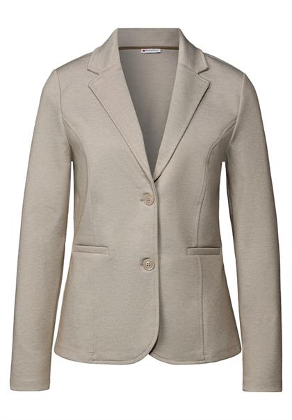 Basic Blazer morning beige mel.