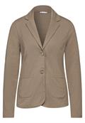 Basic Blazer rich mocha mel.