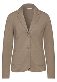 Basic Blazer rich mocha mel.