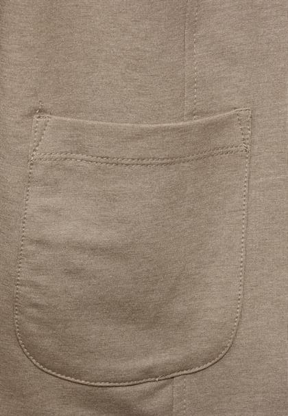 Basic Blazer rich mocha mel.