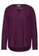 Basic Bluse in Unifarbe caspia purple