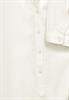 Basic Bluse in Unifarbe off white