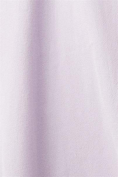 Basic-Bluse mit V-Ausschnitt lavender