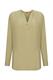Basic-Bluse mit V-Ausschnitt light khaki