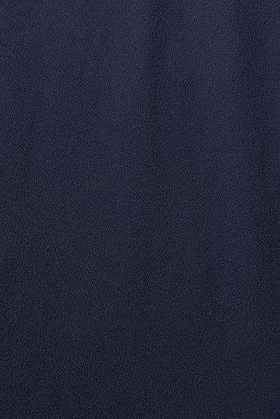 Basic-Bluse mit V-Ausschnitt navy