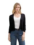 Basic Cardigan deep black