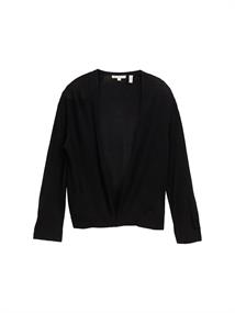 Basic Cardigan deep black