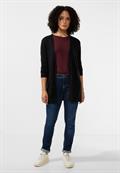 Basic Cardigan mit Taschen black