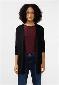 Basic Cardigan mit Taschen black