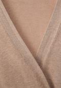 Basic Cardigan mit Taschen buff sand melange