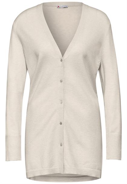 Basic Cardigan oak beige melange