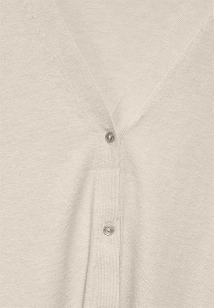 Basic Cardigan oak beige melange