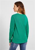 Basic Cardigan smaragd green