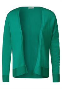 Basic Cardigan smaragd green