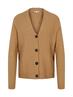 Basic Cardigan soft light camel melange