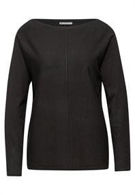 Basic Dolman Pullover darkest brown