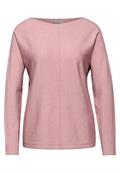 Basic Dolman Pullover powder pink mel.