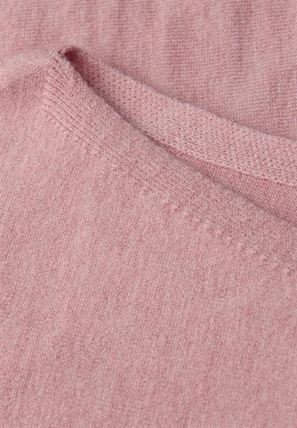 Basic Dolman Pullover powder pink mel.