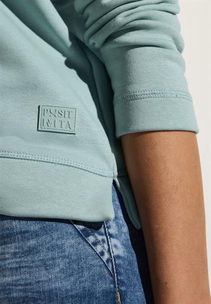 Basic Hoodie cool salvia green