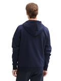 Basic Hoodie Sweatjacke sky captain blue