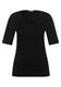 Basic Kurzarmshirt black