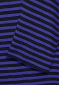Basic Langarm Streifenshirt dark vintage blue