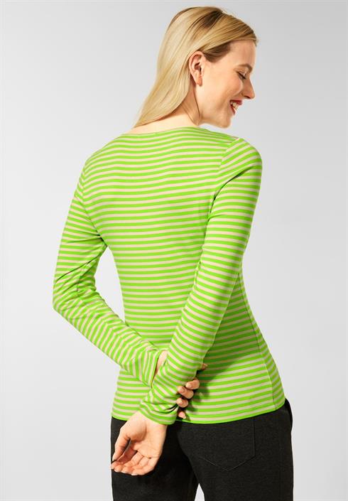 basic-langarm-streifenshirt-shiny-apple-green