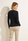 Basic Langarmshirt black